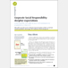 Corporate social responsibility: decipher expectations