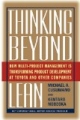Thinking Beyond Lean