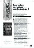 Innovations de rupture : quelle stratégie?
