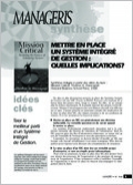 Mettre en place un Système Intégré de Gestion : quelles implications?