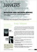 Intuition and decision making