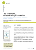 The challenges of breakthrough innovation